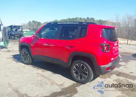 2023 Jeep Renegade Trailhawk 4X4 z USA, uszkodzony, nr VIN ZACNJDC1XPPP36864